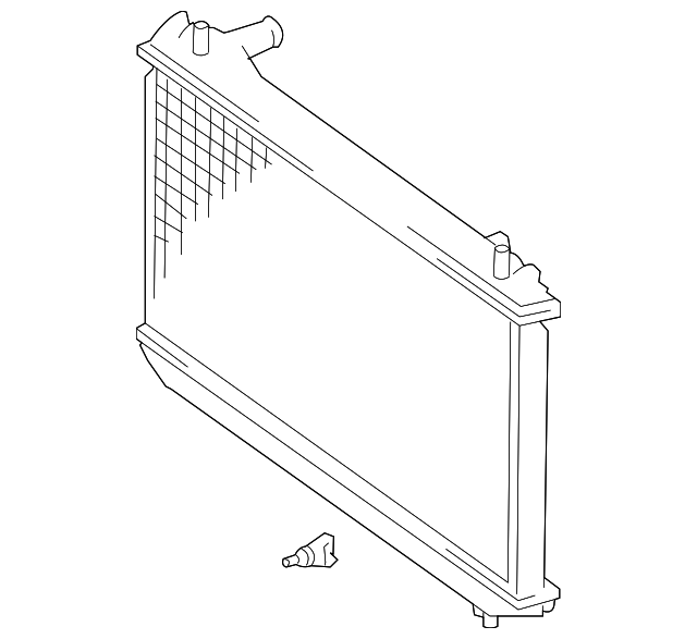16410-YZZAP Деталь RADIATOR ASSY