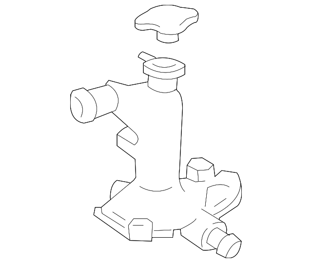 16304-0A010 Деталь WATER OUTLET