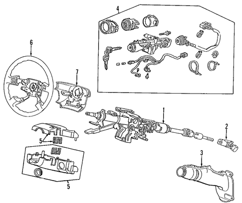 Oasis STEERING COLUMN