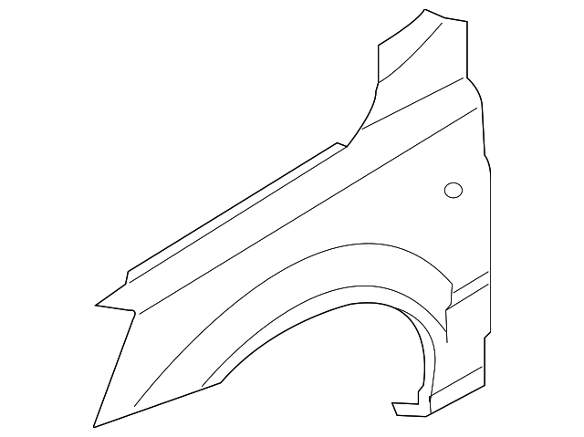 66321-3E100 Деталь FENDER, RIGHT