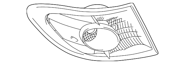 81551-33280 LENS & HOUSING, RIGHT