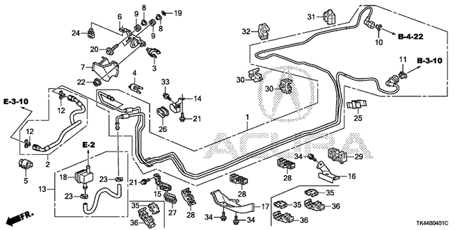 TL FUEL PIPE (4WD)