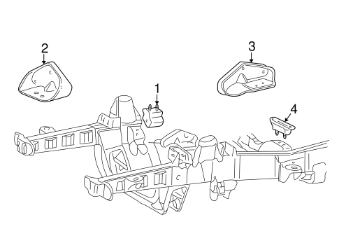 Explorer ENGINE & TRANS MOUNTING