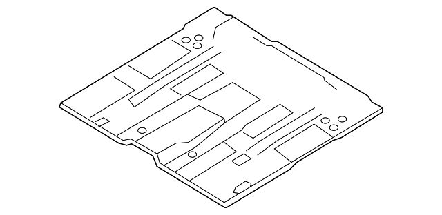 65111-2E011 Деталь FRONT FLOOR PAN