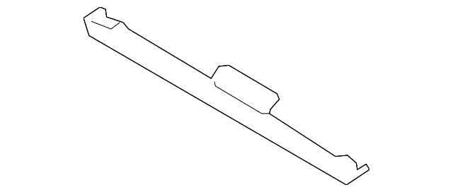 65151-2E010 Деталь REAR CROSSMEMBER