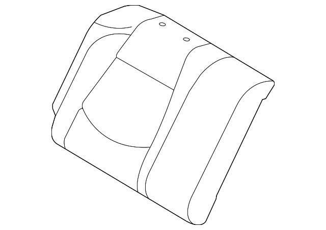 89460-1M681AF7 SEAT BACK COVER, RIGHT