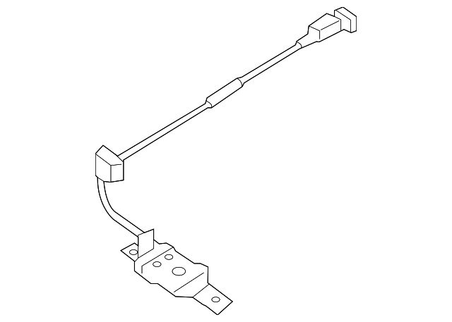 89740-1M500 LATCH, RIGHT