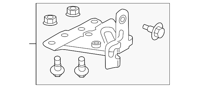 BC3Z-2C304-A Деталь MOUNT BRACKET