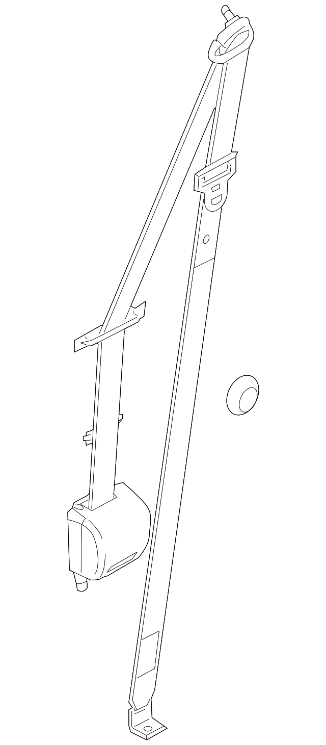 9C2Z-16611B68-BB Деталь OUTER BELT ASSY, RIGHT