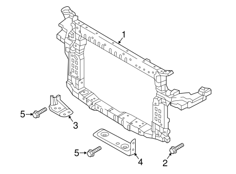 Sorento RADIATOR SUPPORT