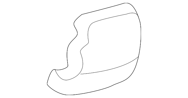 22657815 RETRACTOR ASSY COVER, RIGHT