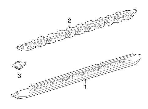 GLK250 RUNNING BOARD