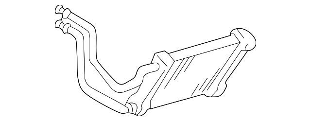 87107-07020 HEATER CORE