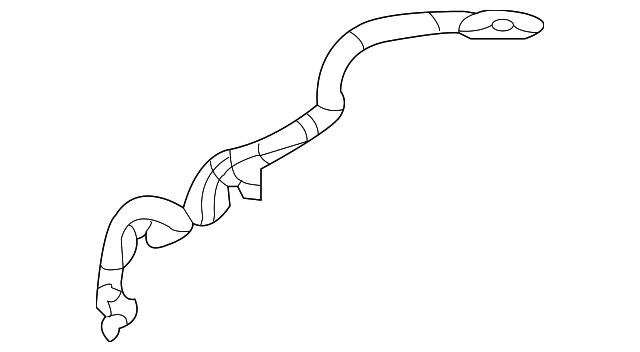 5134453AG Деталь VENT DUCT, LEFT