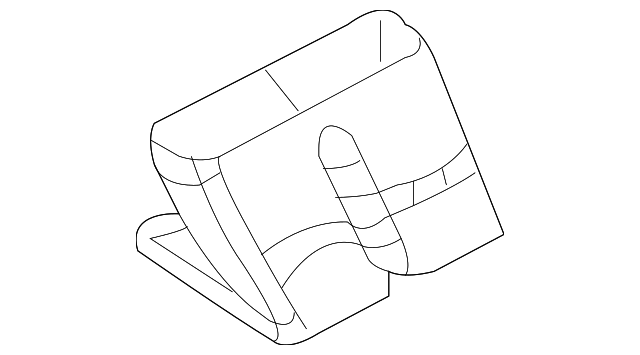 68004845AA Деталь CENTER DUCT