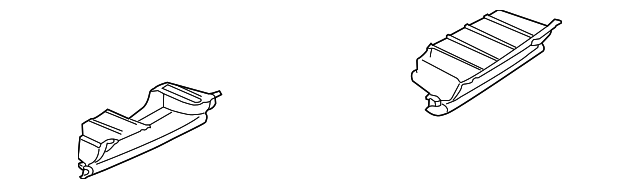 51161186416 Деталь STORAGE COMPART, RIGHT