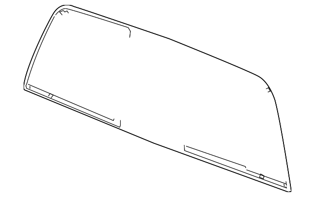 68157026AF Деталь BACK GLASS