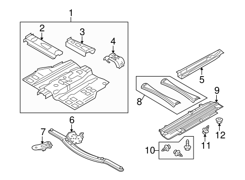 5 FLOOR & RAILS
