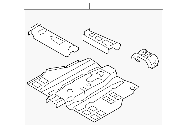 CC2953600A Деталь FRONT FLOOR PAN