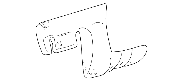 88941633 SEAT BACK PAD, LEFT