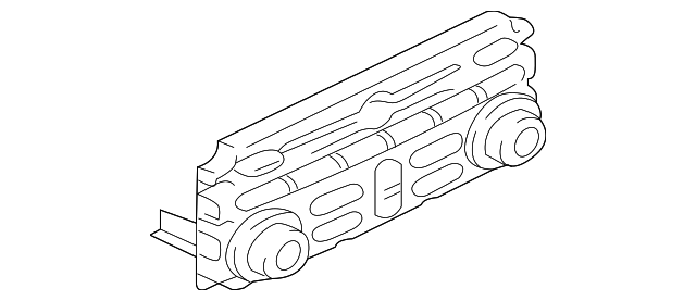 MR576015HA Деталь RADIO COVER