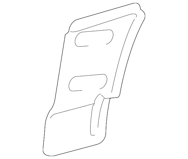 230-637-25-36 Деталь LOWER PANEL, LEFT