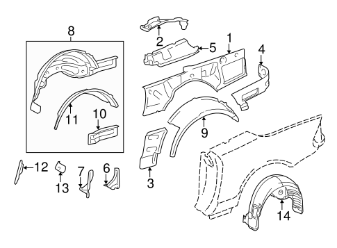 SL500 INNER STRUCTURE