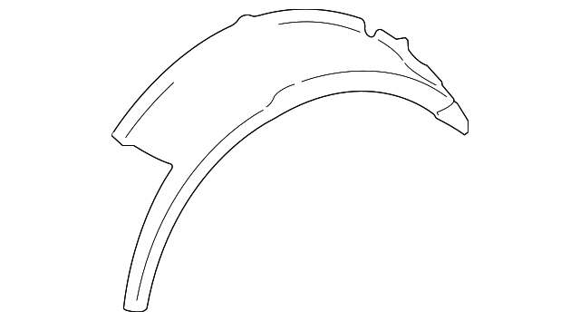 230-637-01-76 Деталь INNER WHEELHOUSE, LEFT
