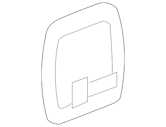25750803 Деталь COVER, LEFT