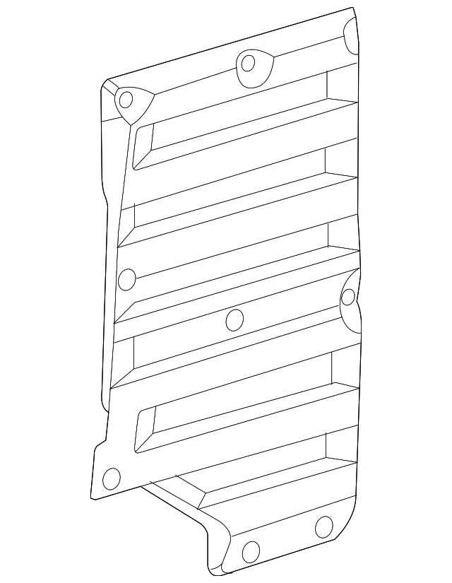 23449566 Деталь TRIM PANEL, RIGHT