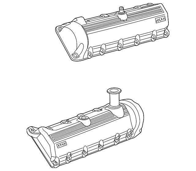 9L1Z-6582-D VALVE COVER, LEFT