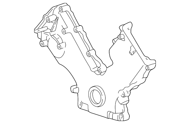 4C4Z6019AA Деталь TIMING COVER