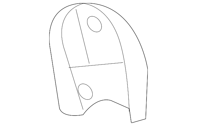 95026395 Деталь RECLINE COVER
