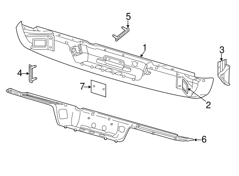Ram 1500 BUMPER & COMPONENTS - REAR