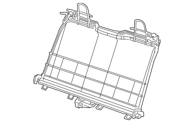 68024921AA Деталь SEAT BACK FRAME