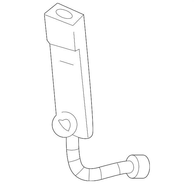 1C3Z-2561203-CAA Деталь BUCKLE, LEFT