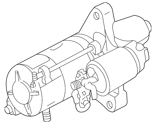 06312-P5A-505RM Деталь STARTER, CORE ID (M002T84471R)(RMD) (MIT