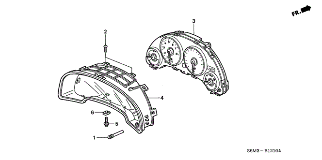 RSX METER COMPONENTS