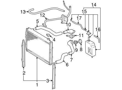 Tacoma RADIATOR & COMPONENTS