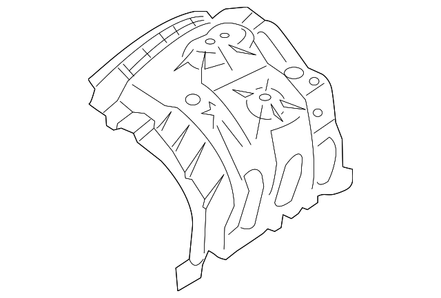 64745-B1000 Деталь RAIL END, RIGHT