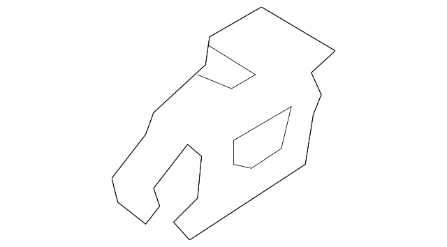 64500-B1000 Деталь APRON/RAIL ASSY, LEFT