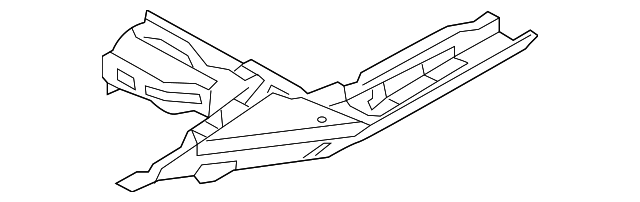 64525-B1000 Деталь APRON/RAIL ASSY UPPER BRACKET, RIGHT