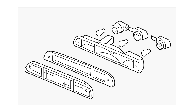 CC3Z-13A613-B HIGH MOUNT LAMP