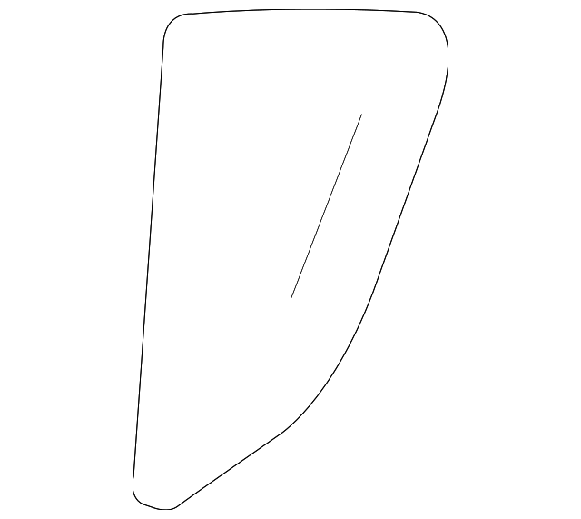 8455675KA0 Деталь FIXED GLASS, LEFT