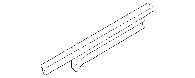 8363075KA0 Деталь LOWER CHANNEL, RIGHT