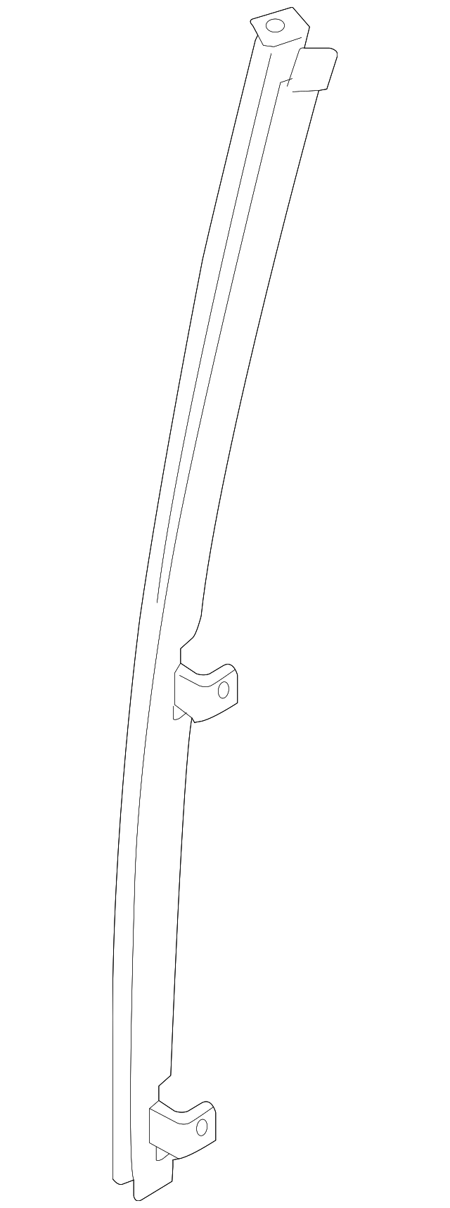 8178075KA0 Деталь SASH CHANNEL, LEFT