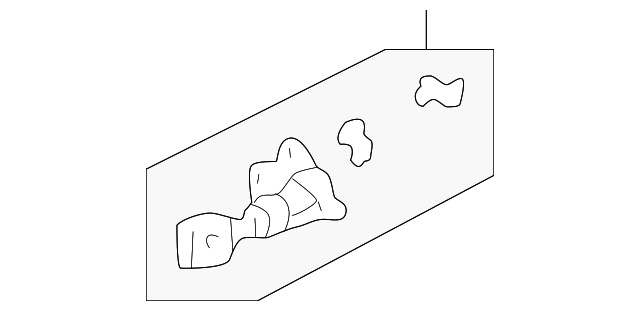 74861-S9A-013 CYLINDER, TAILGATE
