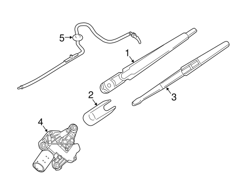 i3 WIPER & WASHER COMPONENTS