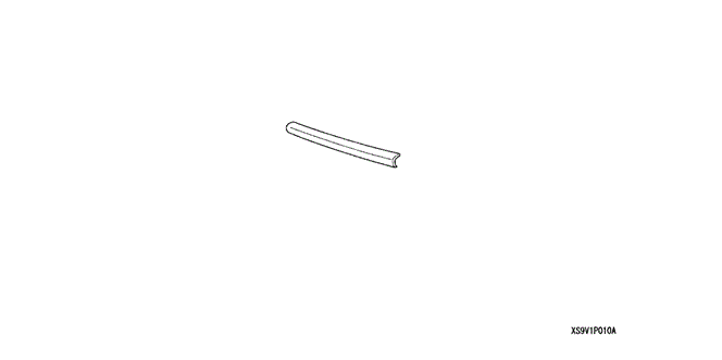 ACCESSORIES/LOWER TRIM GARNISH (CHROME) (2) for 2005 Honda PILOT #1