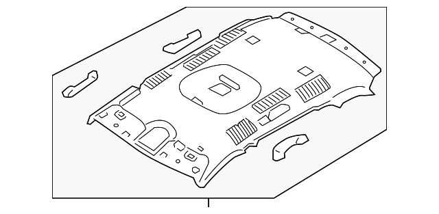 85301-0W010-J4 Деталь HEADLINER